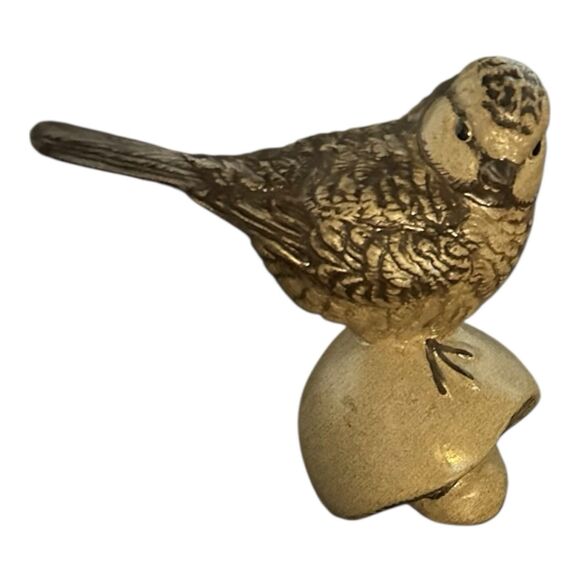 POOLE POTTERY STONEWARE BIRD - BLUE TIT ON MUSHROOM - Picture 2 of 16